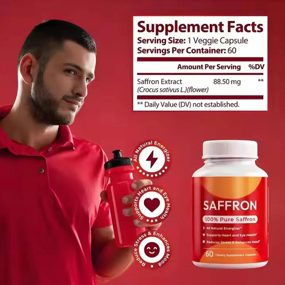 Natural Saffron Capsules V2