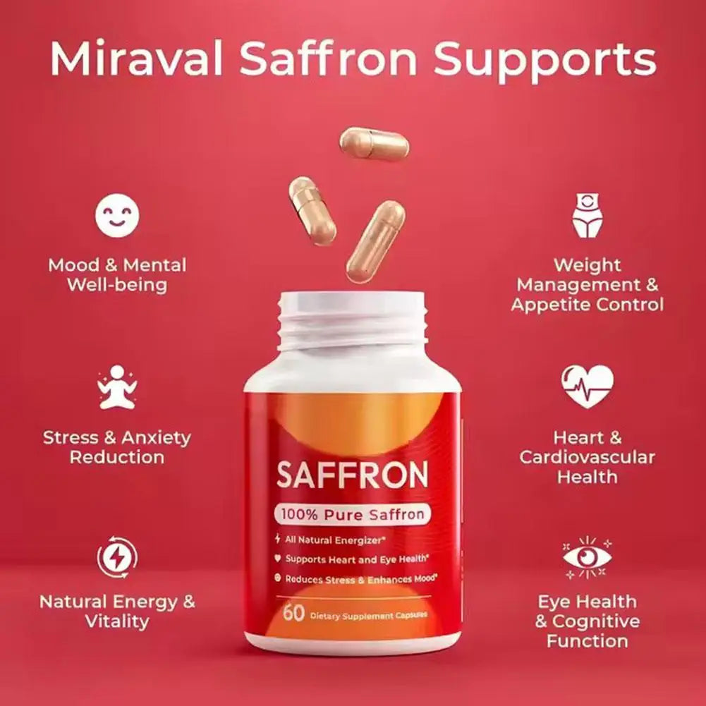 Natural Saffron Capsules V2